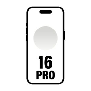 Smartphone Apple iPhone 16 Pro 1TB/ 6.3'/ 5G/ Titanio Blanco