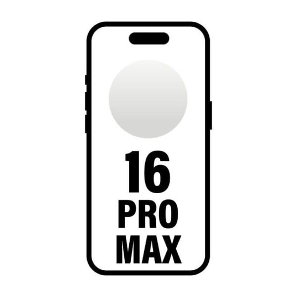Smartphone Apple iPhone 16 Pro Max 512GB/ 6.9'/ 5G/ Titanio Blanco
