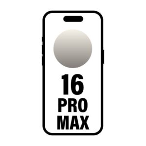Smartphone Apple iPhone 16 Pro Max 512GB/ 6.9'/ 5G/ Titanio Natural