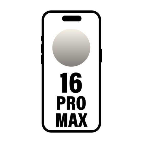 Smartphone Apple iPhone 16 Pro Max 512GB/ 6.9'/ 5G/ Titanio Natural