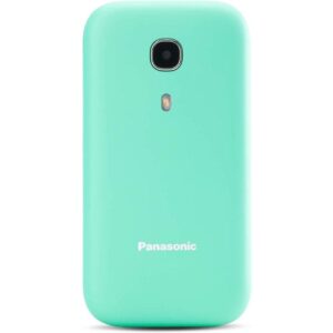 Teléfono Móvil Panasonic KX-TU400EXC para Personas Mayores/ Turquesa